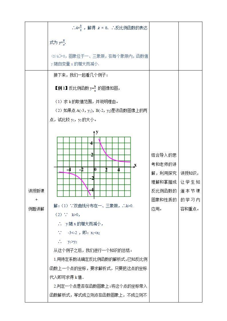 湘教版数学九年级上册  1.2.3 反比例函数图象与性质的综合应用(课件+教案+练习）02