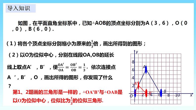 湘教版数学九年级上册  3.6.2 位似（课件+教案+练习）04