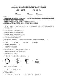 2022-2023学年上海市奉贤区七下数学期末统考模拟试题含答案