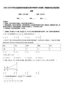 2022-2023学年云南省昆明市官渡区先锋中学数学七年级第二学期期末综合测试模拟试题含答案