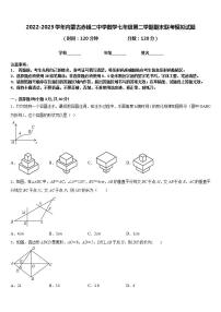 2022-2023学年内蒙古赤峰二中学数学七年级第二学期期末联考模拟试题含答案