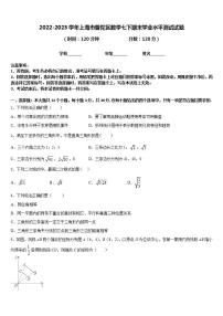 2022-2023学年上海市普陀区数学七下期末学业水平测试试题含答案