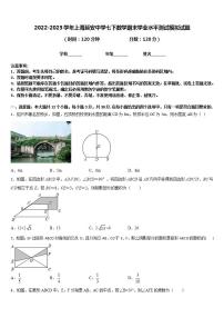 2022-2023学年上海延安中学七下数学期末学业水平测试模拟试题含答案