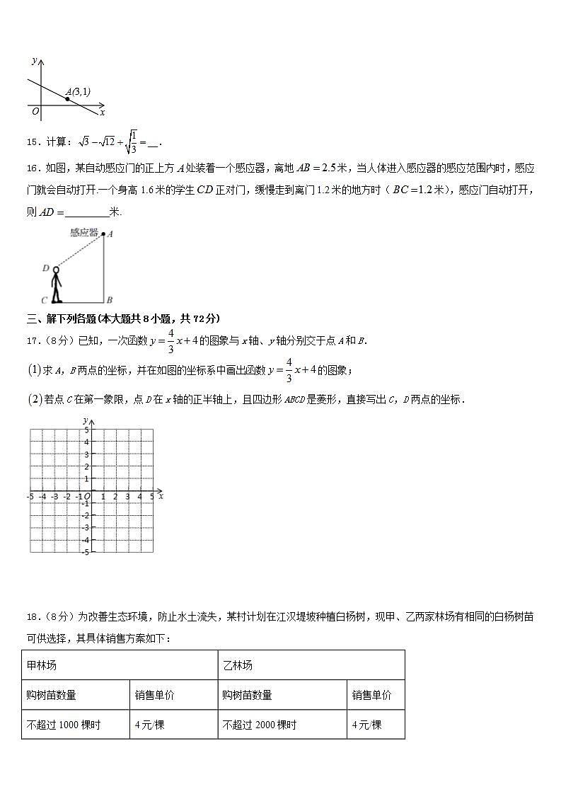 2022-2023学年内蒙古巴彦淖尔市临河区八校联盟七年级数学第二学期期末学业水平测试试题含答案03