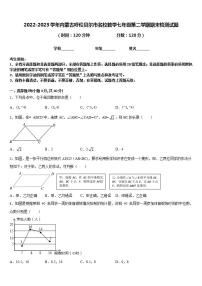 2022-2023学年内蒙古呼伦贝尔市名校数学七年级第二学期期末检测试题含答案