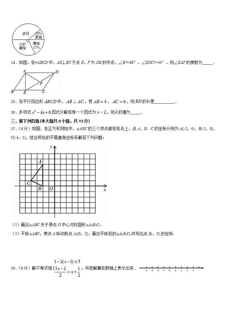 2022-2023学年内蒙古呼伦贝尔市名校数学七年级第二学期期末检测试题含答案03