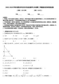 2022-2023学年内蒙古呼伦贝尔市名校数学七年级第二学期期末质量检测试题含答案