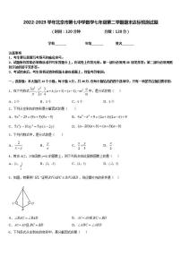 2022-2023学年北京市第七中学数学七年级第二学期期末达标检测试题含答案