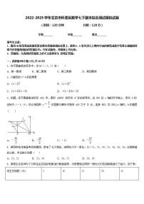 2022-2023学年北京市怀柔区数学七下期末综合测试模拟试题含答案