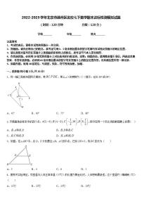 2022-2023学年北京市通州区名校七下数学期末达标检测模拟试题含答案