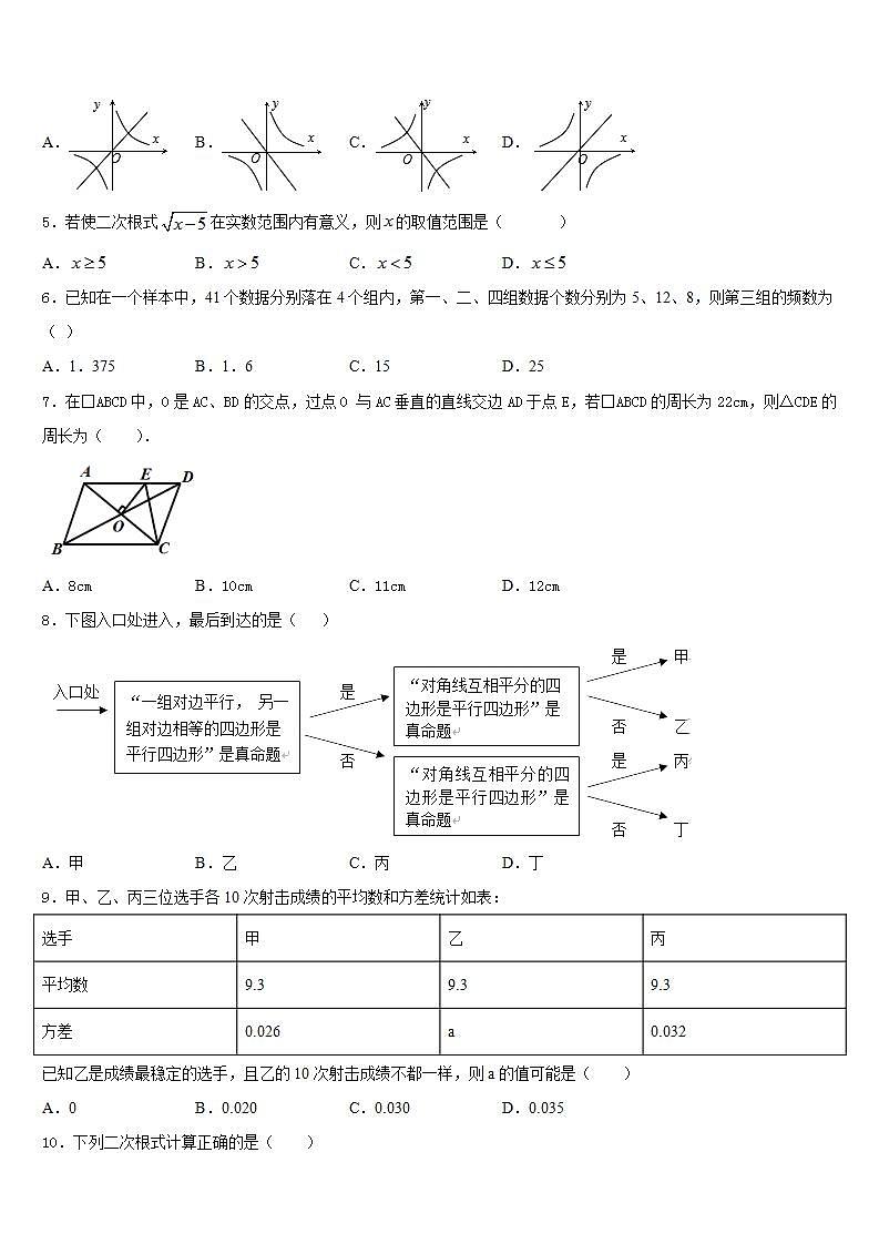 2022-2023学年北京顺义七年级数学第二学期期末学业质量监测模拟试题含答案02