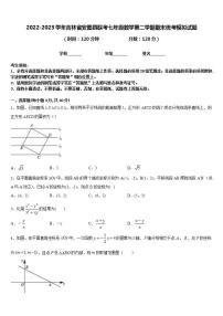 2022-2023学年吉林省安图县联考七年级数学第二学期期末统考模拟试题含答案