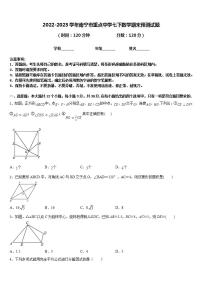 2022-2023学年南宁市重点中学七下数学期末预测试题含答案