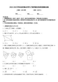 2022-2023学年吕梁市重点中学七下数学期末质量检测模拟试题含答案