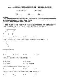 2022-2023学年唐山市重点中学数学七年级第二学期期末达标检测试题含答案