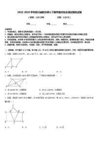 2022-2023学年四川省射洪县七下数学期末综合测试模拟试题含答案