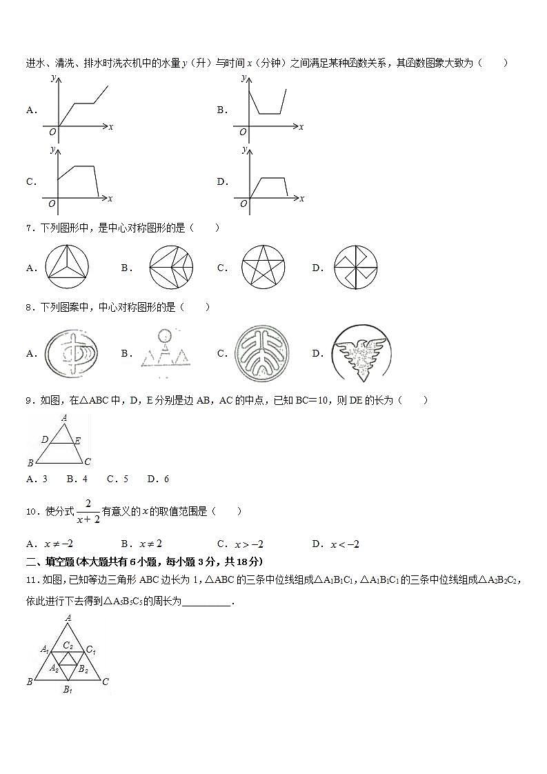2022-2023学年四川省成都市七中学育才学校七年级数学第二学期期末质量检测模拟试题含答案第2页