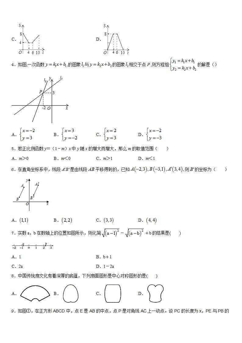 2022-2023学年四川省成都市双流黄甲中学七年级数学第二学期期末教学质量检测模拟试题含答案第2页