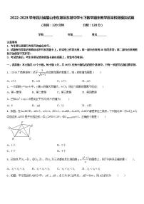 2022-2023学年四川省眉山市东坡区东坡中学七下数学期末教学质量检测模拟试题含答案