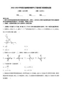 2022-2023学年四川省绵阳市数学七下期末复习检测模拟试题含答案