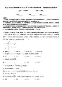 黑龙江省哈尔滨市延寿县2022-2023学年七年级数学第二学期期末综合测试试题含答案