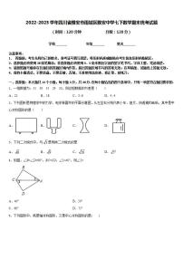 2022-2023学年四川省雅安市雨城区雅安中学七下数学期末统考试题含答案