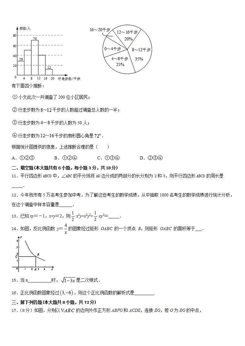 2022-2023学年天津二十五中学七年级数学第二学期期末经典模拟试题含答案03