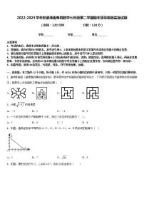 2022-2023学年安徽淮南寿县数学七年级第二学期期末质量跟踪监视试题含答案