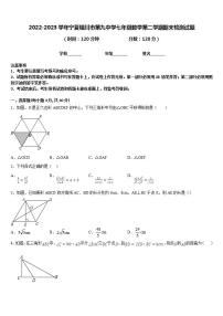 2022-2023学年宁夏银川市第九中学七年级数学第二学期期末检测试题含答案