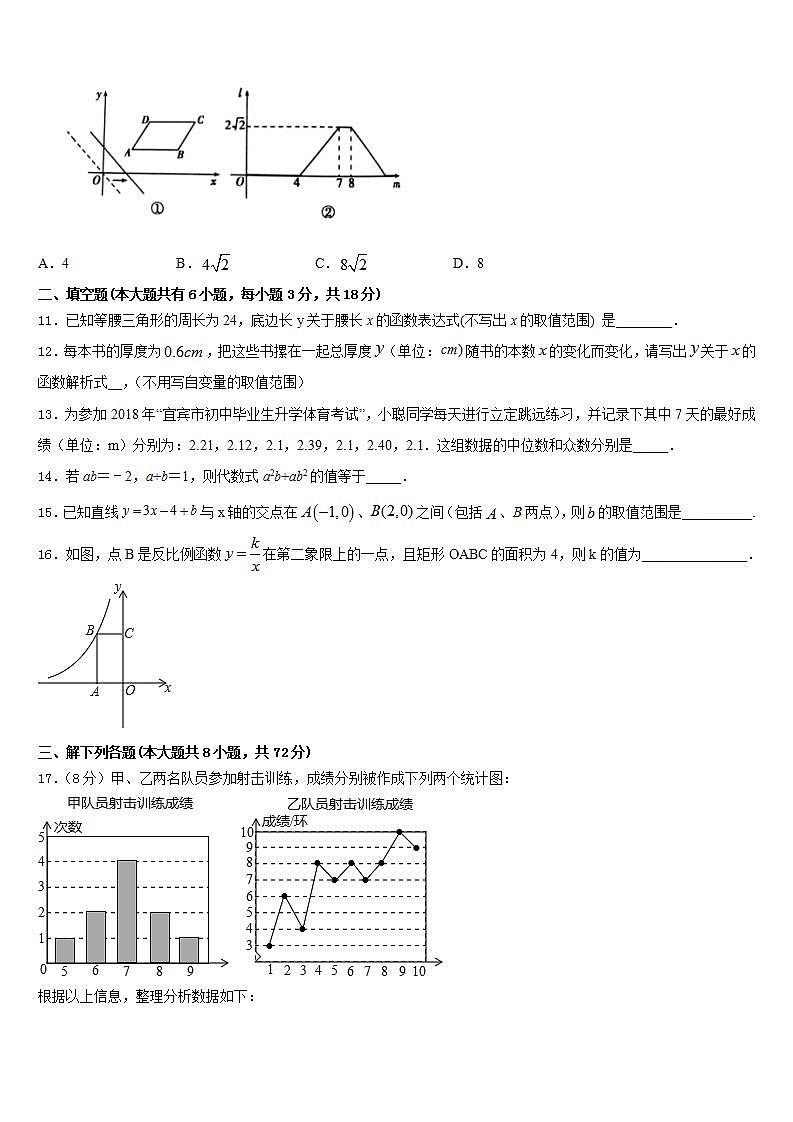 2022-2023学年安徽省池州市名校数学七年级第二学期期末综合测试模拟试题含答案03