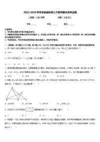 2022-2023学年安徽省和县七下数学期末统考试题含答案