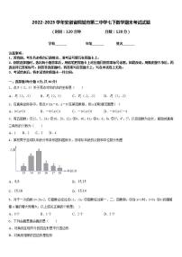 2022-2023学年安徽省桐城市第二中学七下数学期末考试试题含答案