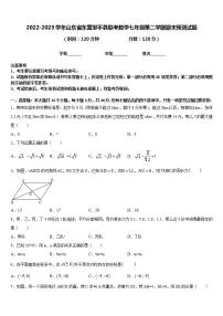 2022-2023学年山东省东营邹平县联考数学七年级第二学期期末预测试题含答案