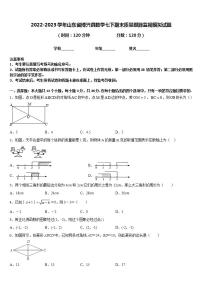 2022-2023学年山东省博兴县数学七下期末质量跟踪监视模拟试题含答案