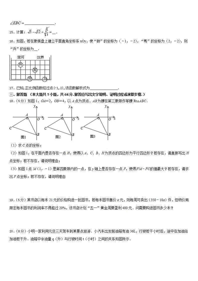 2022-2023学年山东省临沂市兰山区七年级数学第二学期期末教学质量检测试题含答案03