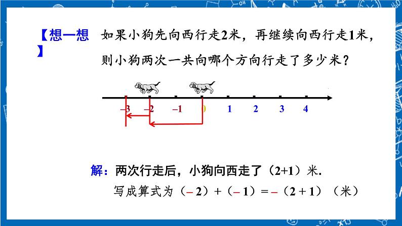 人教版数学七年级上册1.3.1《 有理数的加法（第1课时）》课件第6页