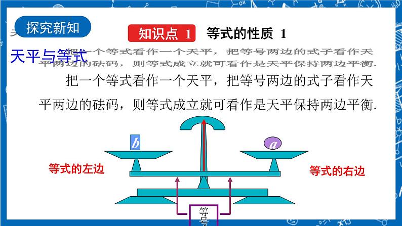 人教版数学七年级上册3.1.2 《等式的性质》课件+教案+练习04