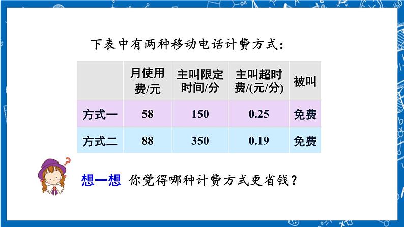 人教版数学七年级上册3.4 《实际问题与 一元一次方程（第4课时）》课件+教案+练习05