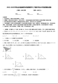 2022-2023学年山东省德州市武城县数学七下期末学业水平测试模拟试题含答案