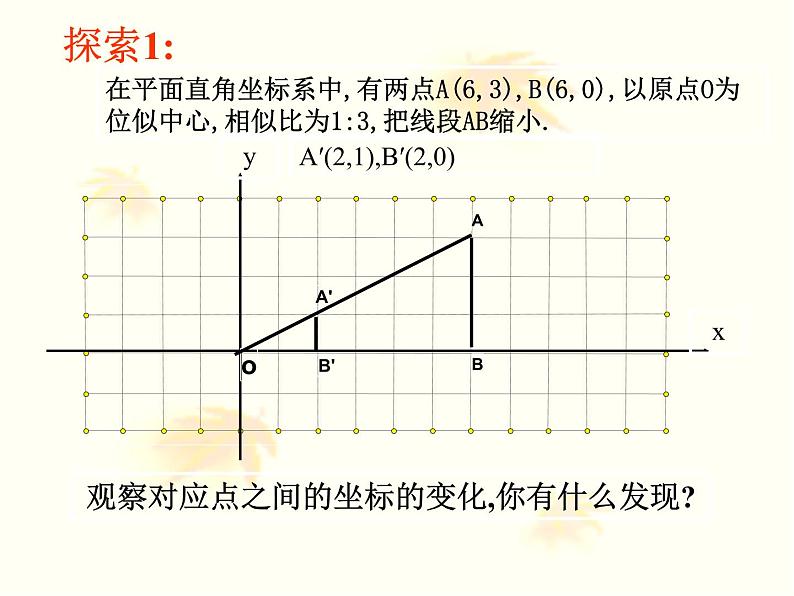 《在平面直角坐标系中画位似图形》PPT课件2-九年级下册数学人教版05