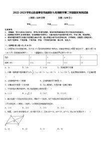 2022-2023学年山东省泰安市高新区七年级数学第二学期期末预测试题含答案