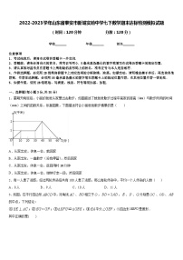 2022-2023学年山东省泰安市新城实验中学七下数学期末达标检测模拟试题含答案