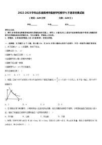 2022-2023学年山东省滨州市集团学校数学七下期末经典试题含答案