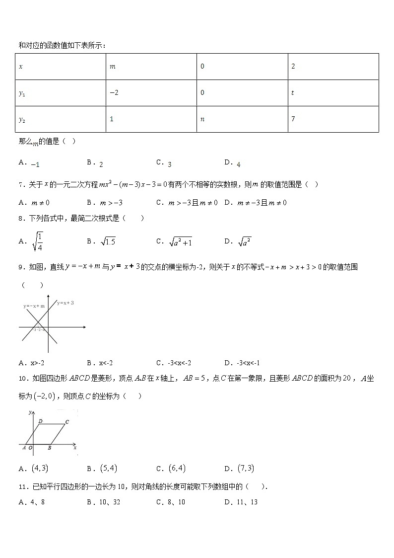 2022-2023学年山东省聊城市阳谷县数学七年级第二学期期末检测试题含答案第2页
