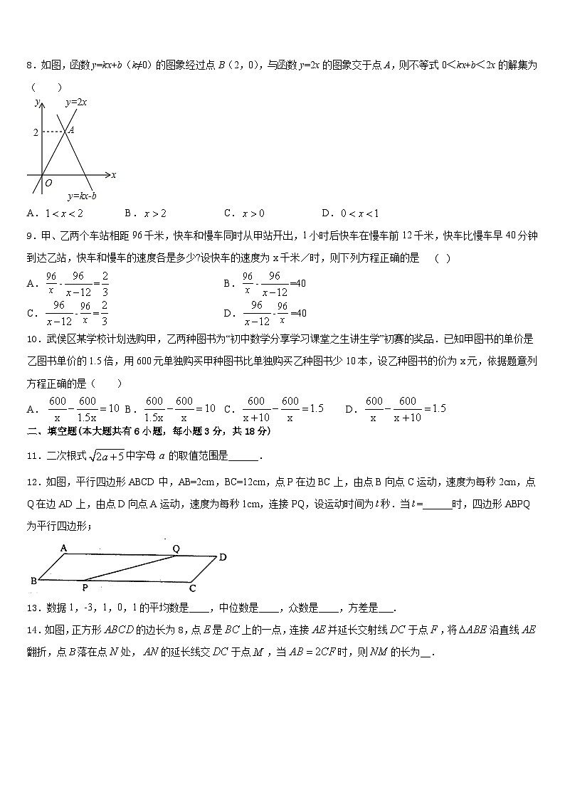 2022-2023学年山东省烟台市龙口市七年级数学第二学期期末学业质量监测试题含答案02