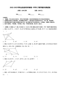 2022-2023学年山东省菏泽市郓城一中学七下数学期末经典试题含答案