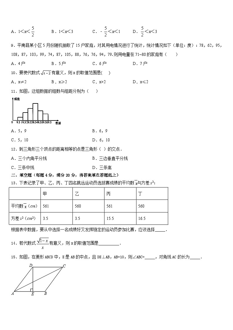 2022-2023学年山东省青岛市青岛大附属中学数学七下期末预测试题含答案03
