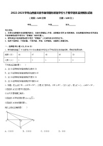 2022-2023学年山西省吕梁市蕴华国际双语学校七下数学期末监测模拟试题含答案