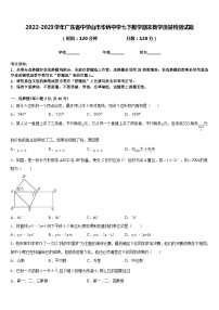 2022-2023学年广东省中学山市华侨中学七下数学期末教学质量检测试题含答案