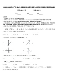 2022-2023学年广东省汕头市潮阳区铜盂中学数学七年级第二学期期末检测模拟试题含答案